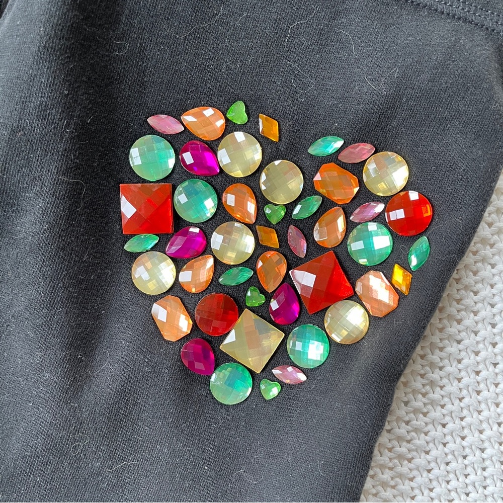 Victoria’s Secret PINK Black Bejeweled Sweat Suit Set (Limited Edition) - Picture 7 of 9